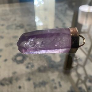 Amethyst Necklace Pendant